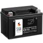 Preview: SIGA Bike Gel Motorrad Batterie YTX9-BS 9Ah 12V